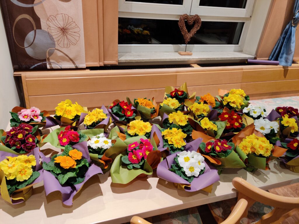 Blumen für alle Mitglieder