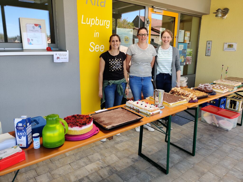 Kuchenbüffet ist eröffnet
