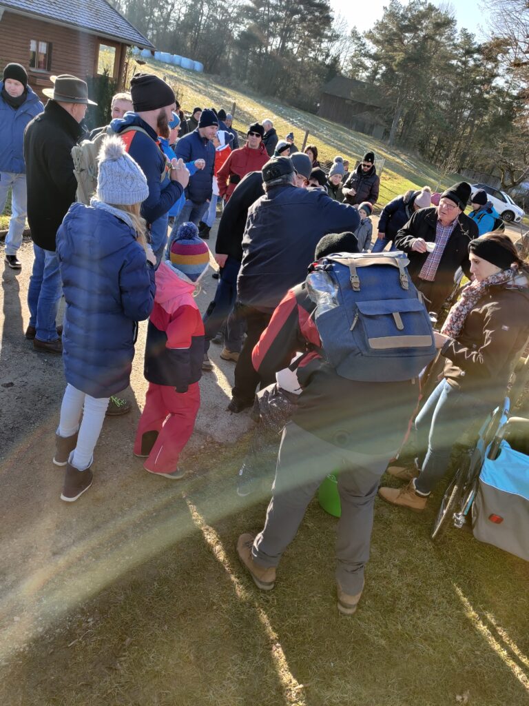 Kleine Stärkung unterwegs