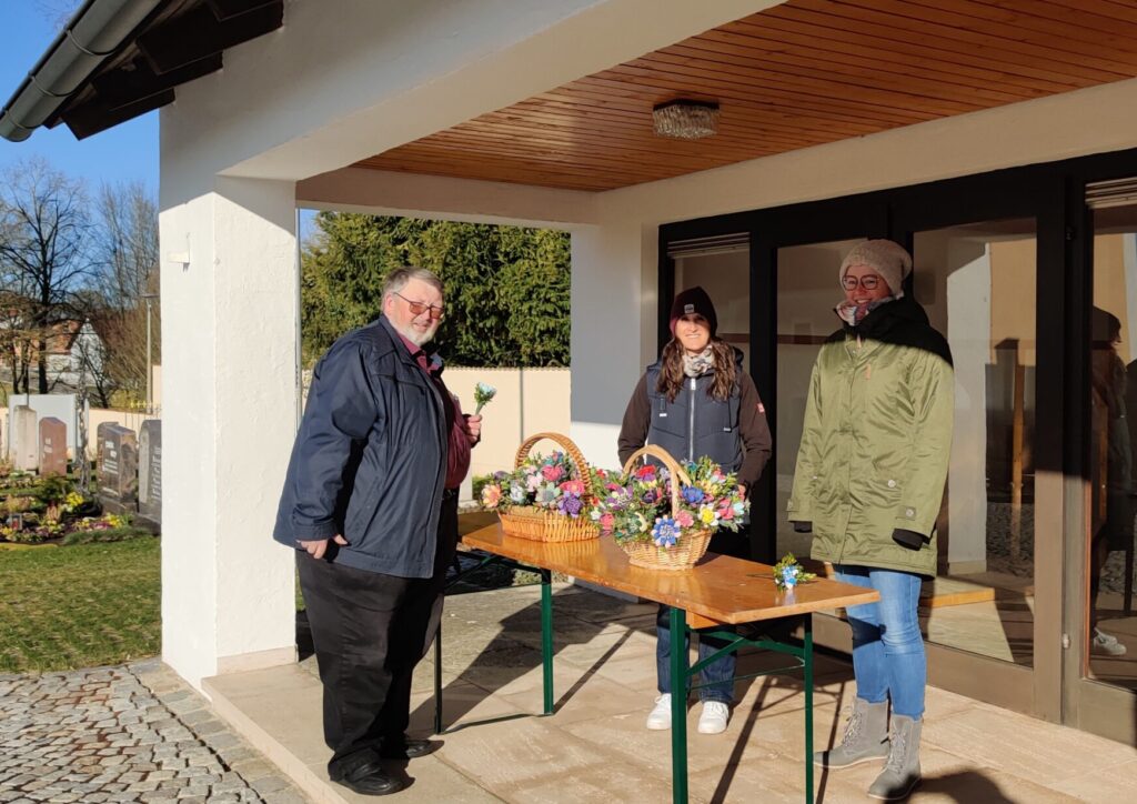 Palmbüschelverkauf