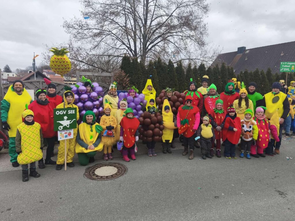 Gruppenfoto Freche Früchtchen